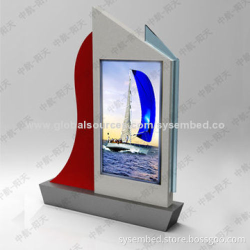 Electronic Display Sign, Based on Google's Android, 90-240V AC, 50-60Hz Power Supply